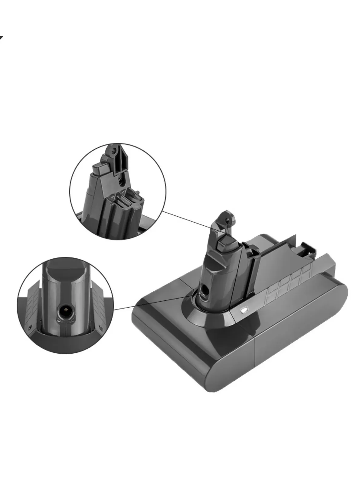 PERSISTINVISITING 21.6V 3.0Ah Replacement Battery Pack Compatible with Dyson V6 Series Vacuum Cleaners - Image 3