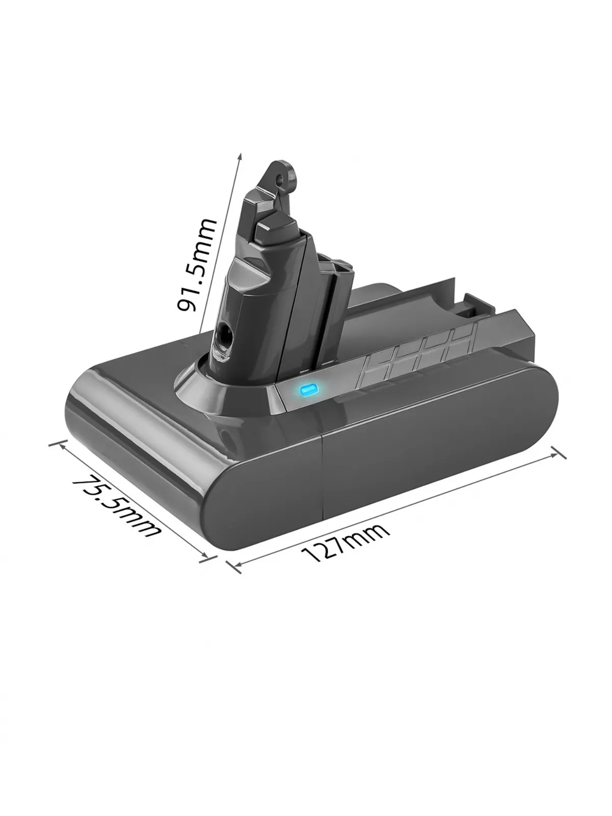 PERSISTINVISITING 21.6V 3.0Ah Replacement Battery Pack Compatible with Dyson V6 Series Vacuum Cleaners - Image 4