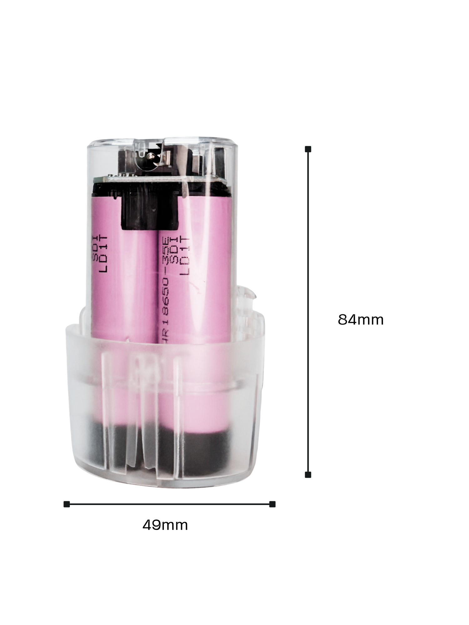 PERSISTINVISITING 12V Type B (1.5~3.5Ah)Transparent Housing Lithium-Ion Replacement Battery Pack for Cordless Drills and Screwdrivers. - Image 8